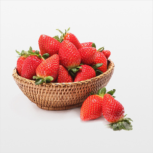 红颜草莓1盒 300-350g